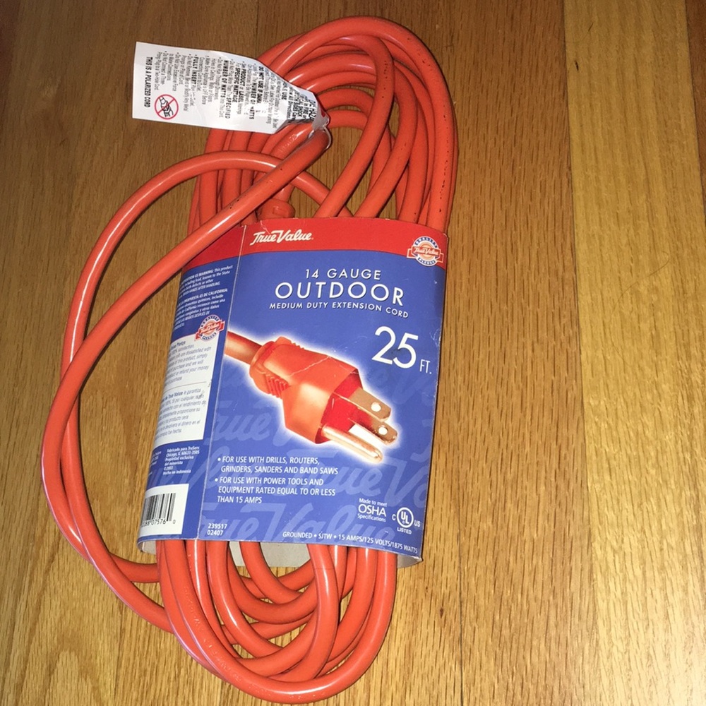 True Value 14 Gauge 25ft. Extension Cord